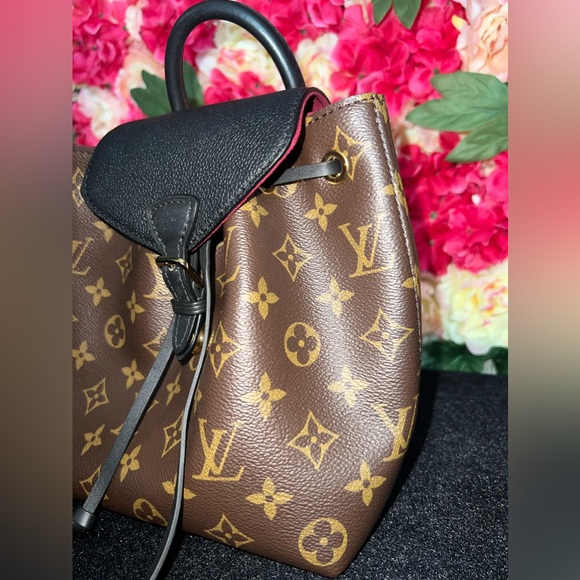 LOUIS VUITTON Monogram BB Montsouris NM Backpack in Black. - Picture 5 of 12